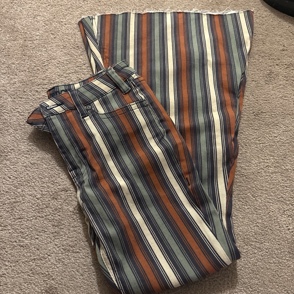 Striped Multicolor Pants